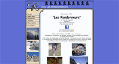 Desktop Screenshot of lesrandonneurs.fr